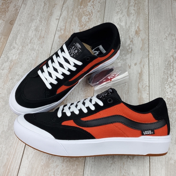 Vans Berle Pro Black N Orange - Picture 4 of 11